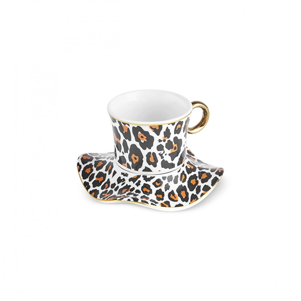 Karaca Zerrin 6 Kişilik Kahve Fincan Takımı 90 ml thumbnail 4