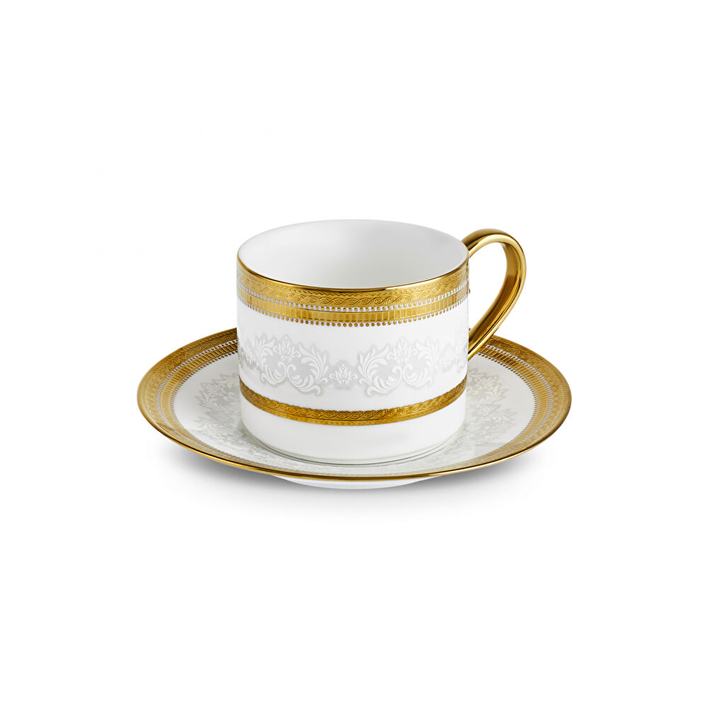 Karaca Royal Bone Charlotte 2 Kişilik Çay Fincan Takımı thumbnail 7