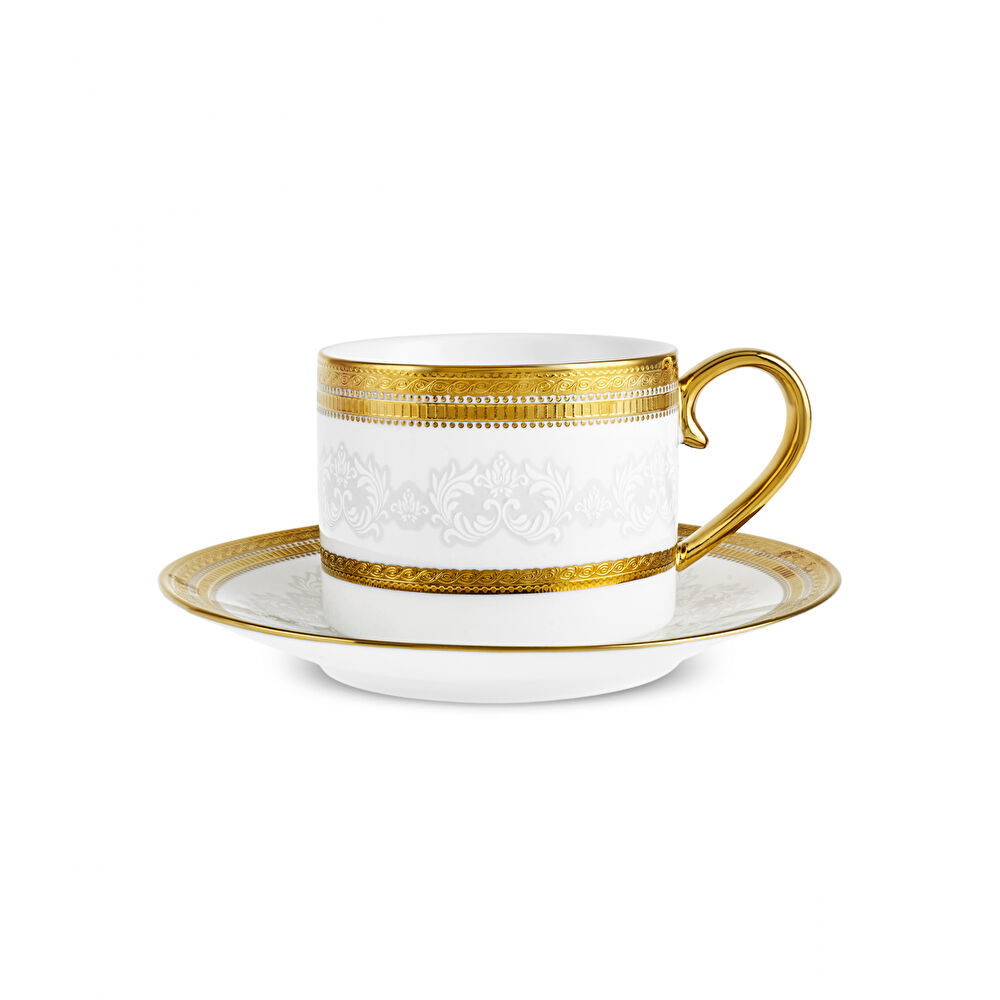 Karaca Royal Bone Charlotte 2 Kişilik Çay Fincan Takımı thumbnail 9