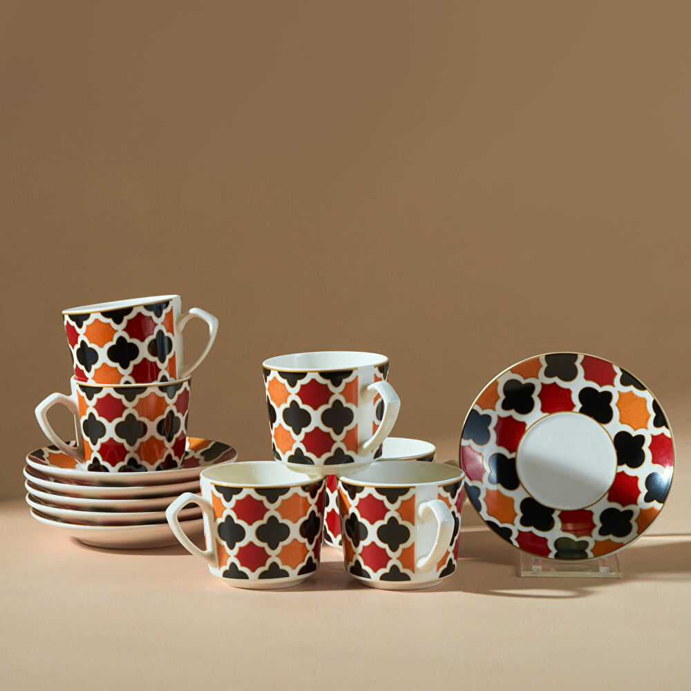 Karaca Bonny 6 Kişilik Kahve Fincanı 90 Ml