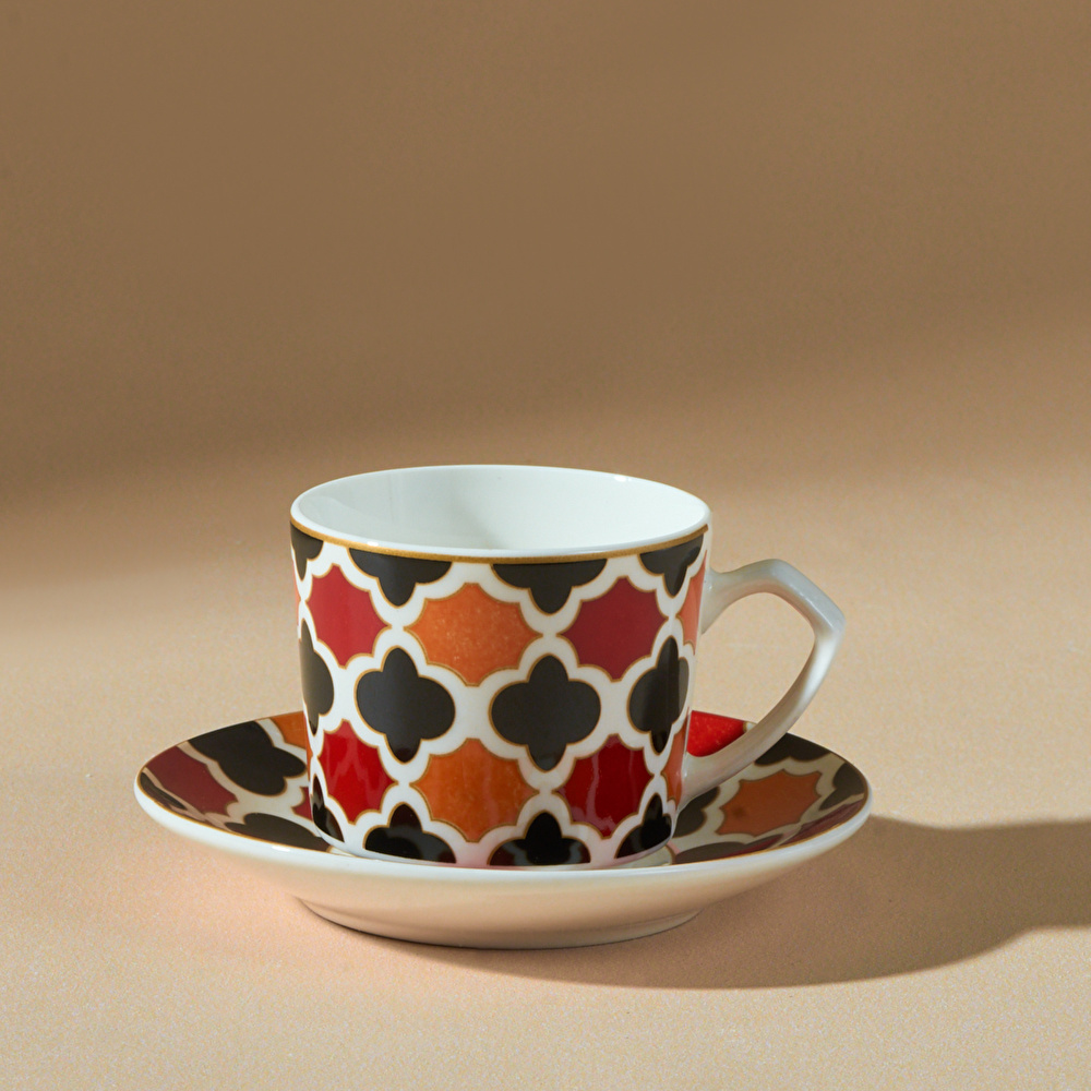 Karaca Bonny 6 Kişilik Kahve Fincanı 90 Ml thumbnail 3