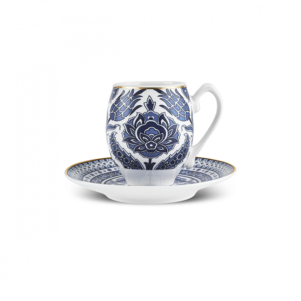 Karaca Mercan 6 Kişilik Kahve Fincan Takımı 90 Ml thumbnail 10