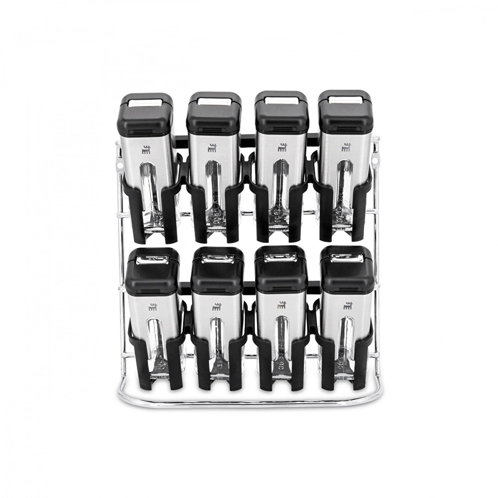 Karaca Shinex Inox 9 Parça Cam Baharat Seti görseli 6