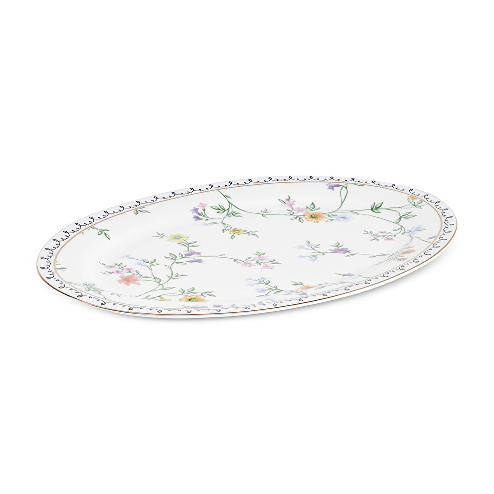 Karaca Minton Kayık Tabak 35 Cm görseli 4