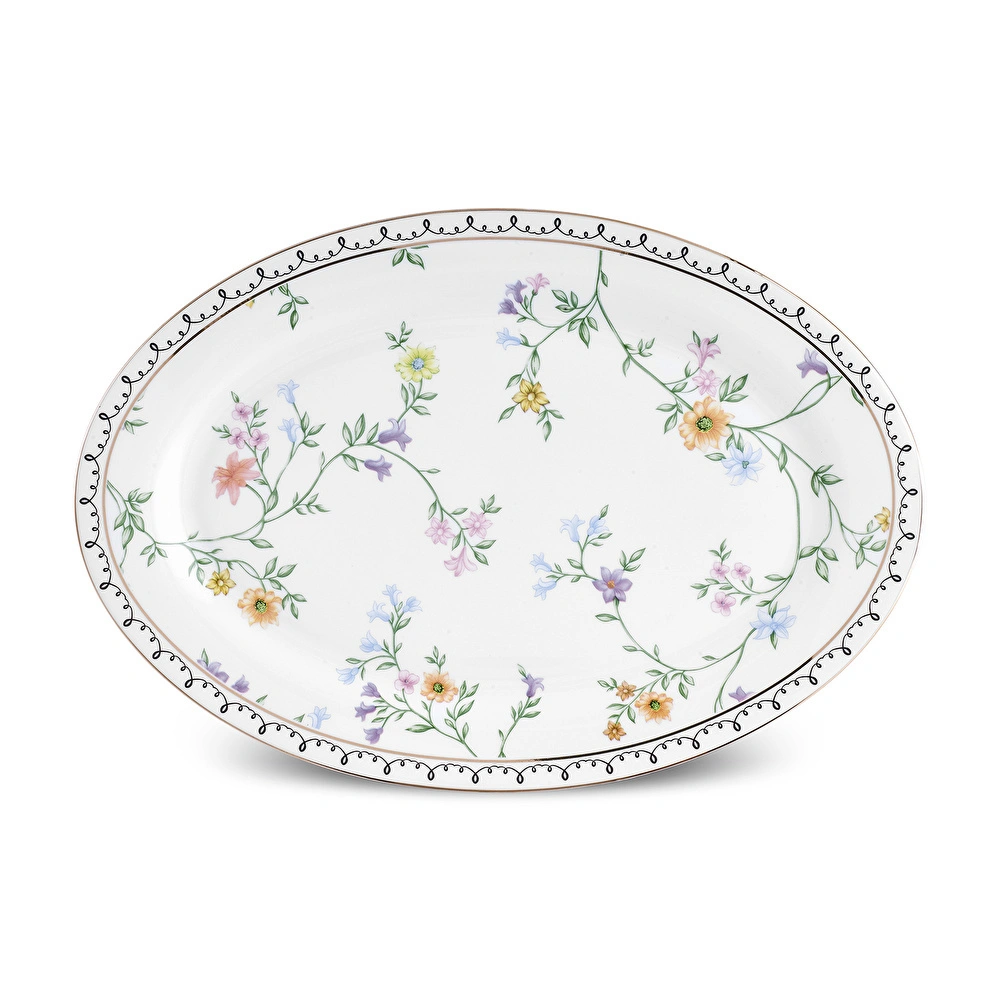 Karaca Minton Kayık Tabak 35 Cm görseli 5