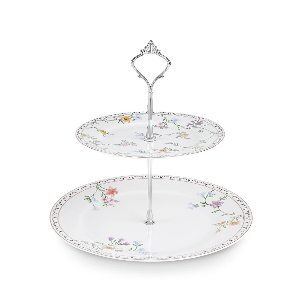 Karaca Minton Katlı Kurabiyelik 25 Cm görseli 3
