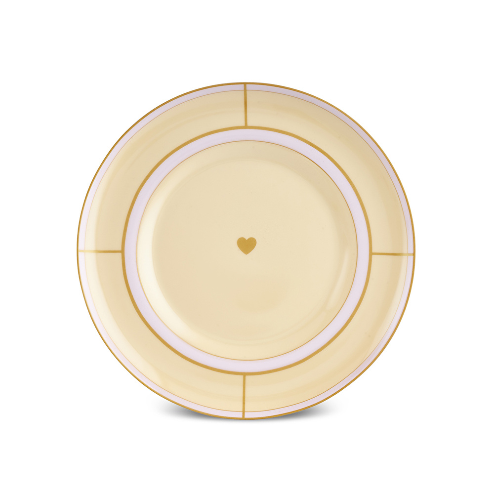 Karaca Talya Pasta Tabağı 20 Cm Sarı görseli 7