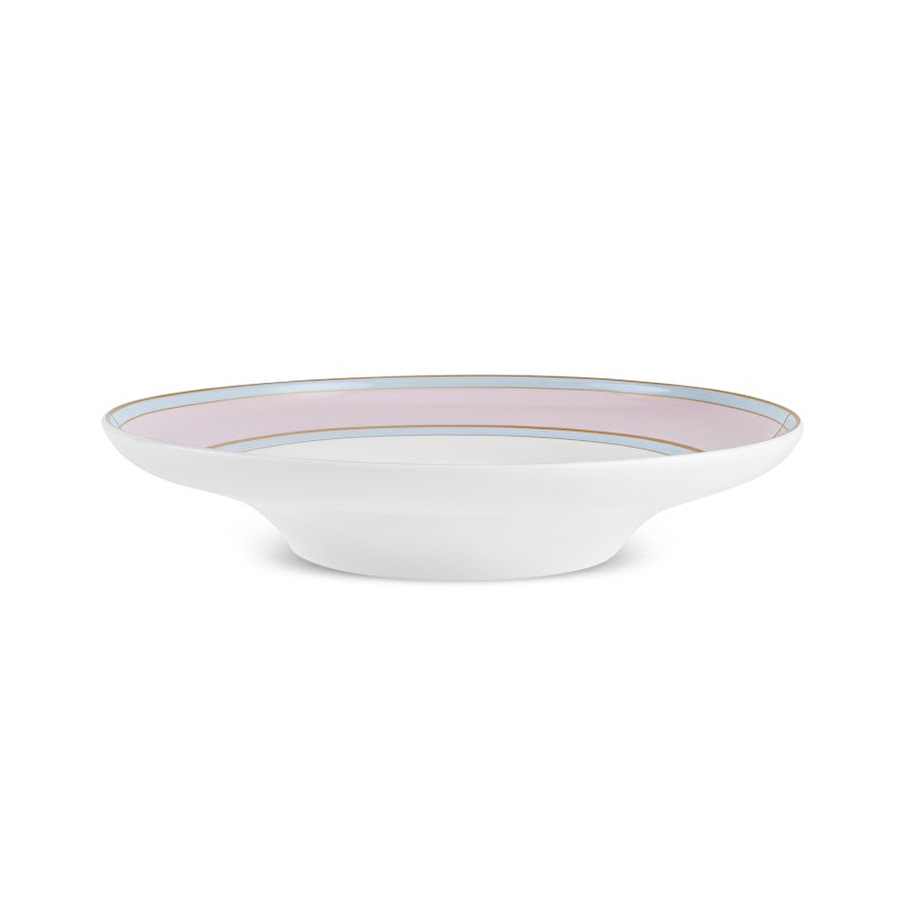 Karaca Talya Çukur Tabak Pembe 22 Cm  görseli 4