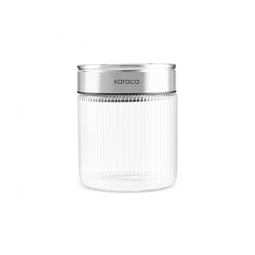 Karaca Ripple Inox Cam Saklama Kabı 450 ml görseli 7