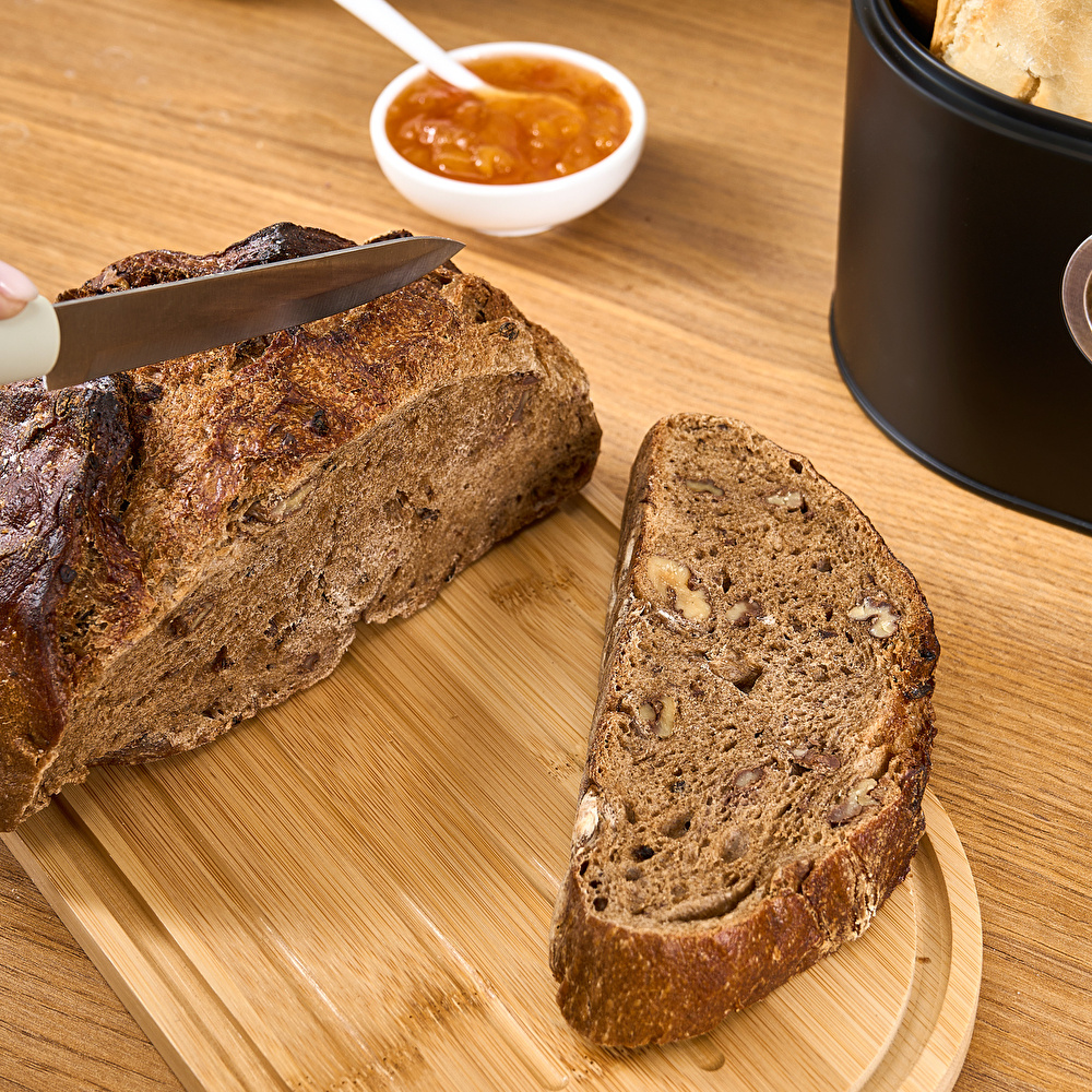 Karaca Premium Ekmek Kutusu-Saklama Kabı Hediyeli Siyah thumbnail 4