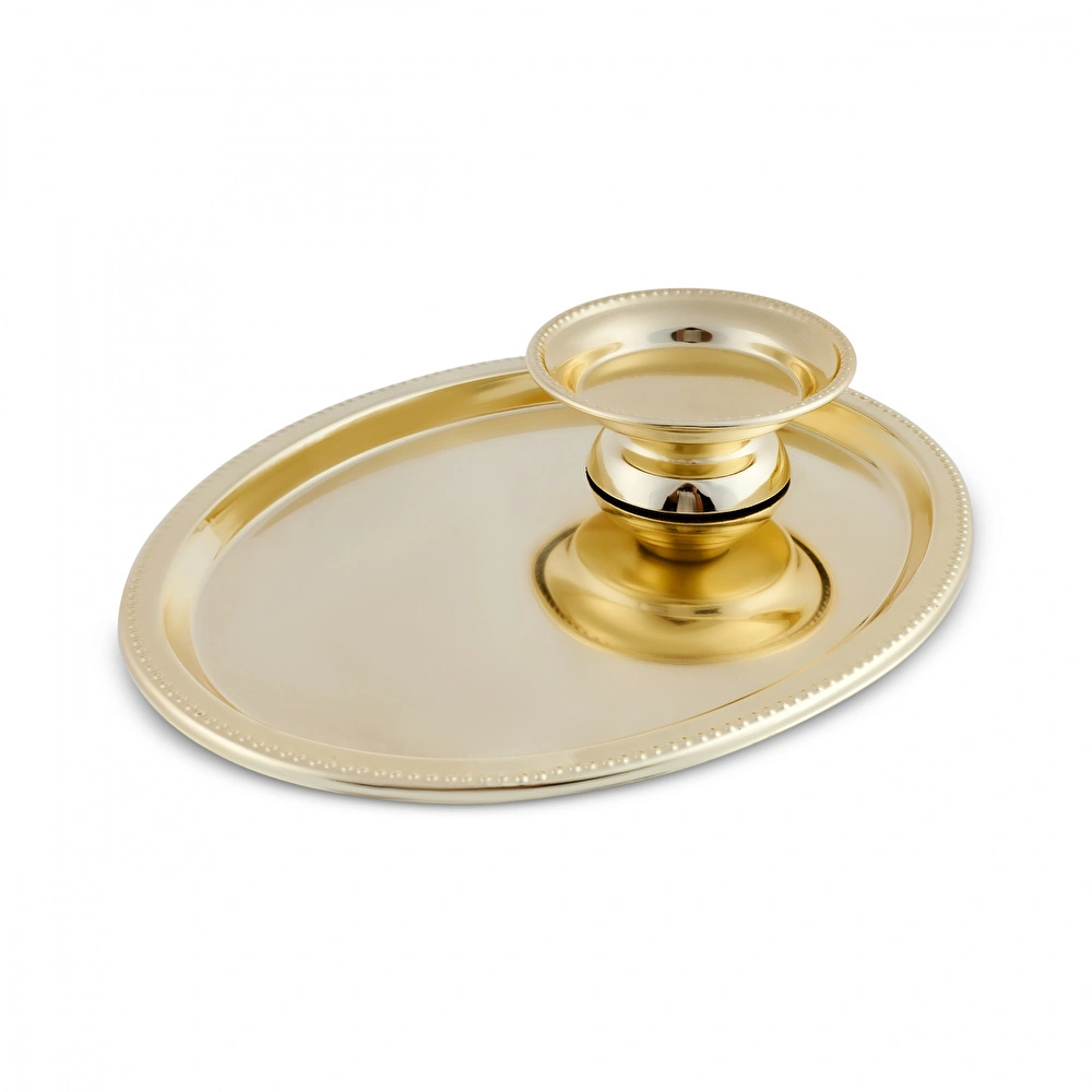 Karaca Home Fiora Kahve İkram ve Sunum Tepsisi Gold görseli 5