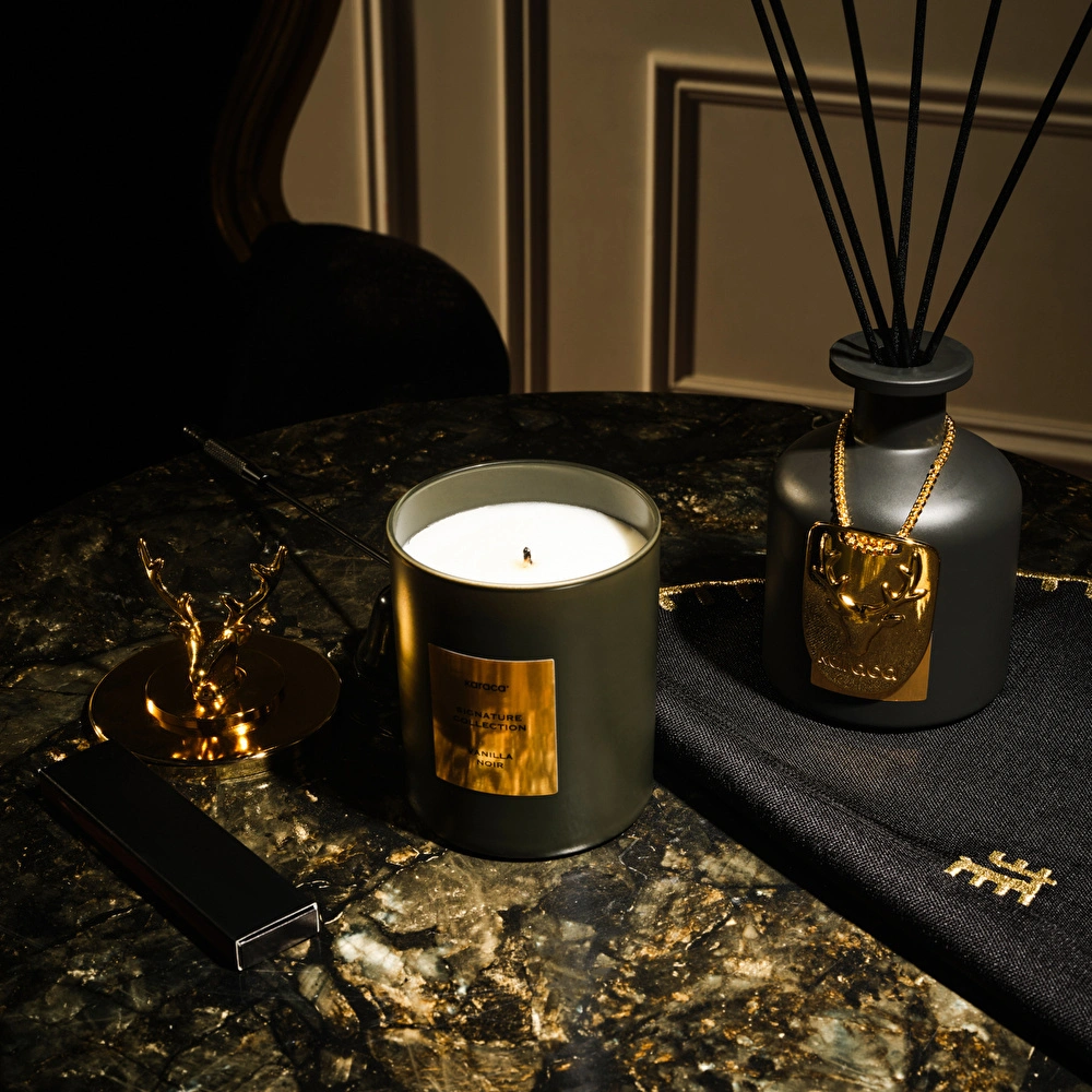 Karaca Home Signature Collection Reed Mum ve Oda Kokusu Vanilla Noir görseli 3