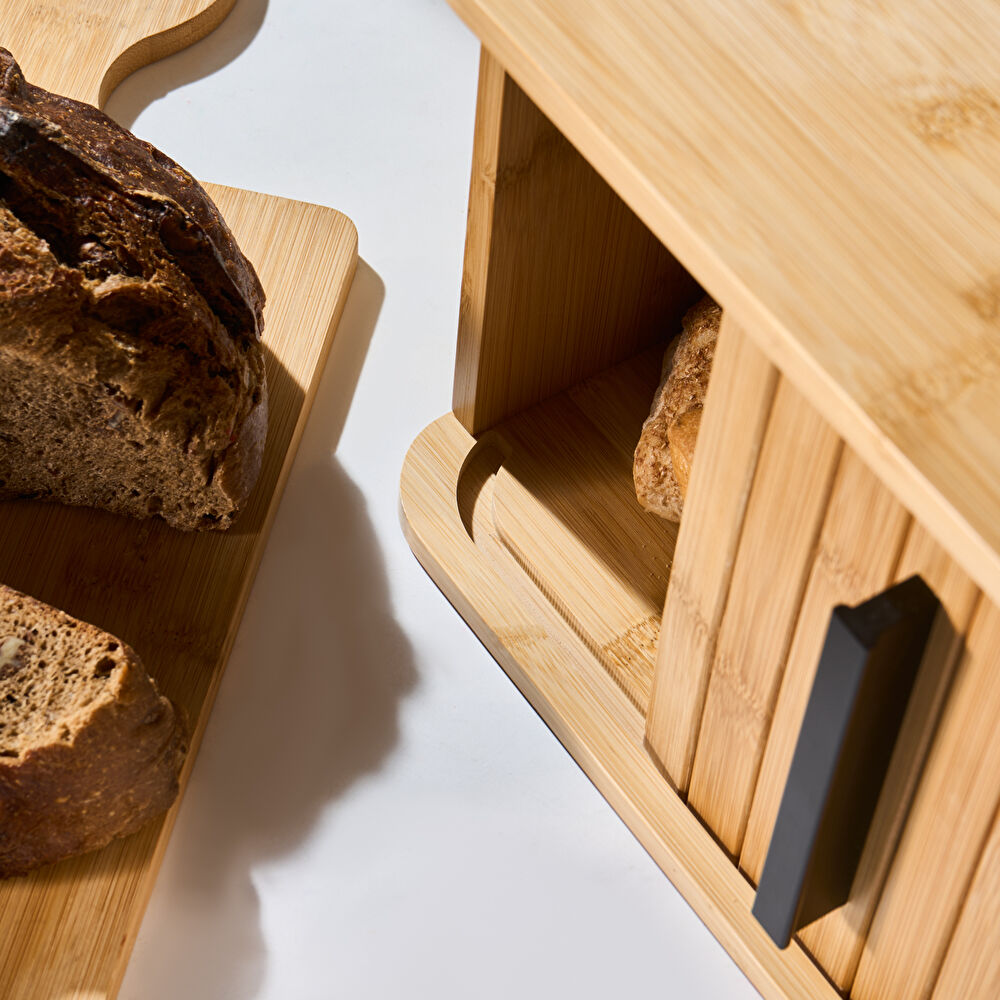 Karaca Pamir Bambu Ekmek Kutusu thumbnail 3