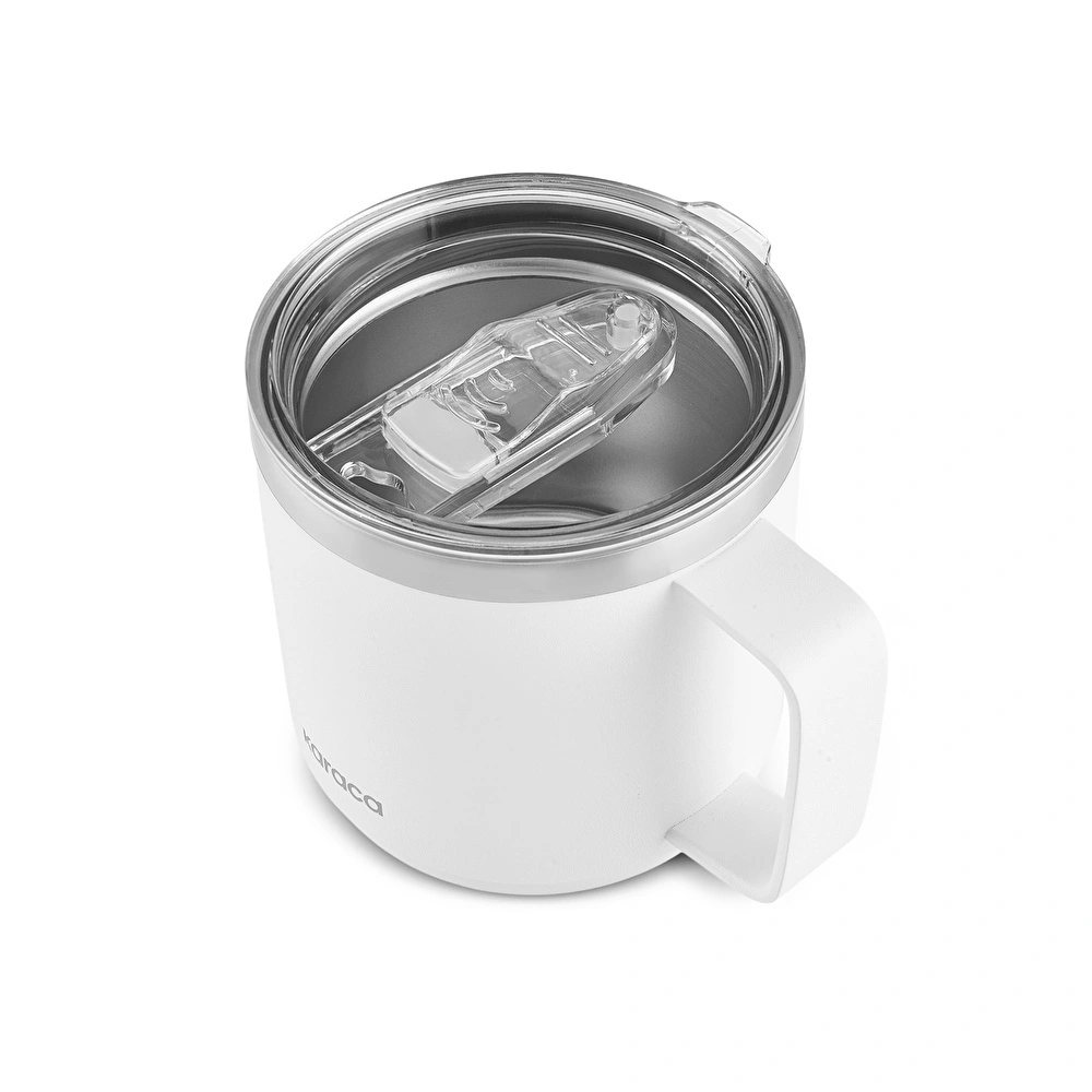 Karaca Thermal Çelik Termos Bardak 420 ml Beyaz görseli 10