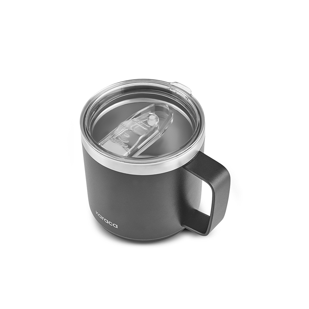 Karaca Thermal Çift Katmanlı Çelik Mug 420 ml Siyah görseli 9