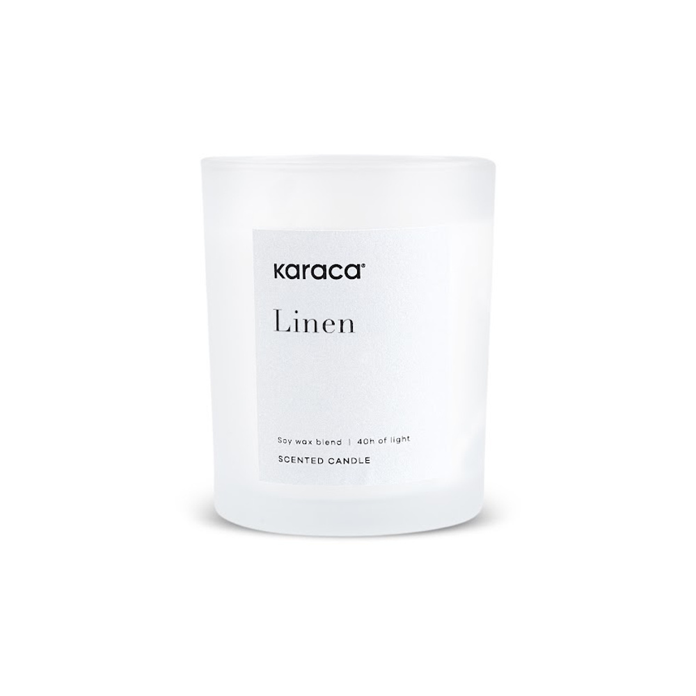 Karaca White Clean Linen Kokulu Mum 170 gr görseli 2