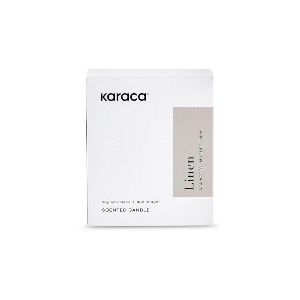 Karaca White Clean Linen Kokulu Mum 170 gr görseli 5