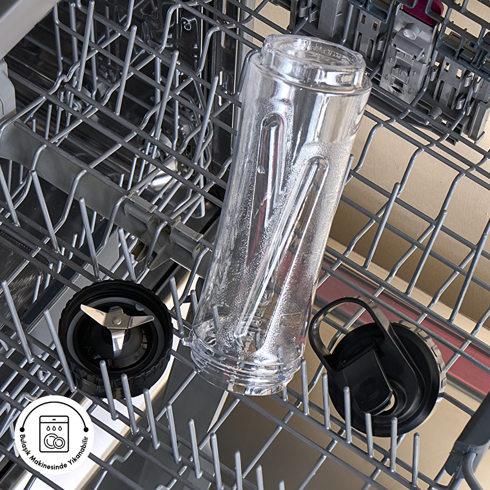 Karaca Smooth and Crush Personal Kişisel Smoothie Blender Inox görseli 11