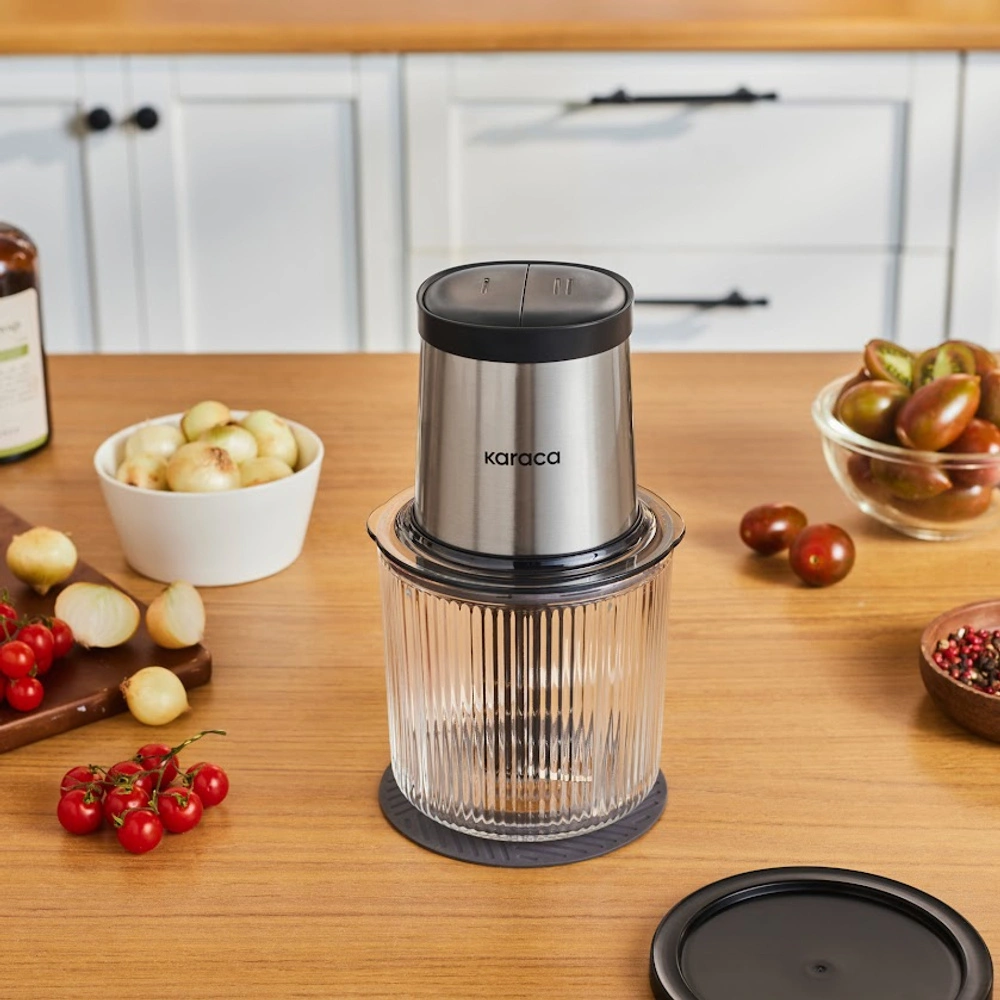 Karaca Quickblend Cam Doğrayıcı Inox görseli 1