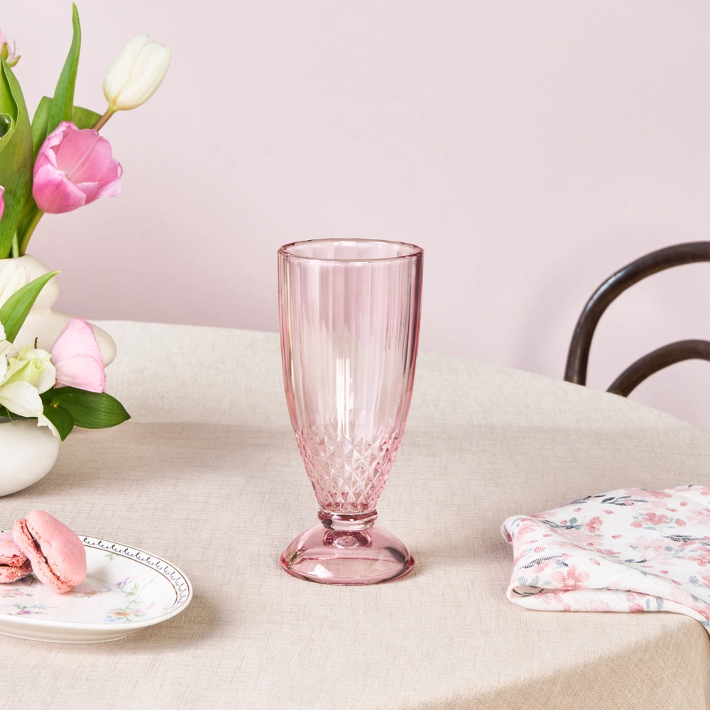 Karaca Minton Meşrubat Bardağı Açık Pembe görseli 1
