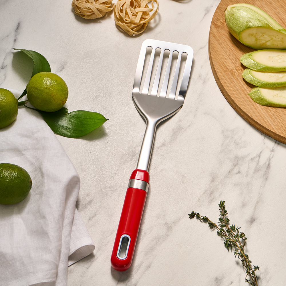 Karaca Mastermaid Oluklu Spatula Kırmızı görseli 1