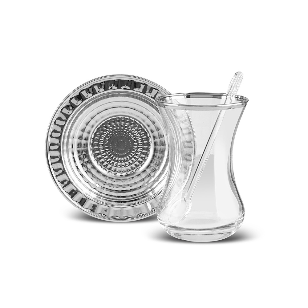 Karaca Deniz 6 Kişilik 19 Parça Çay Seti thumbnail 8