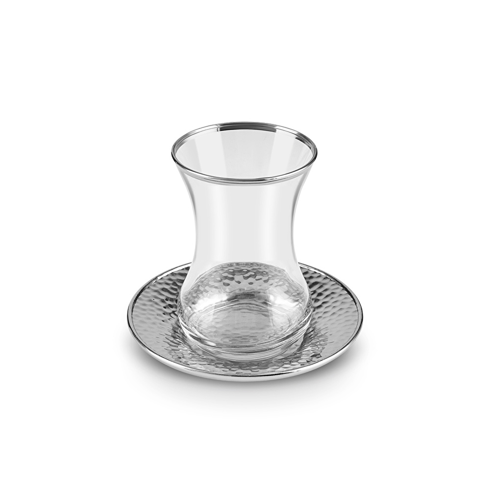 Karaca Ada 6 Kişilik 18 Parça Çay Seti Platin thumbnail 8