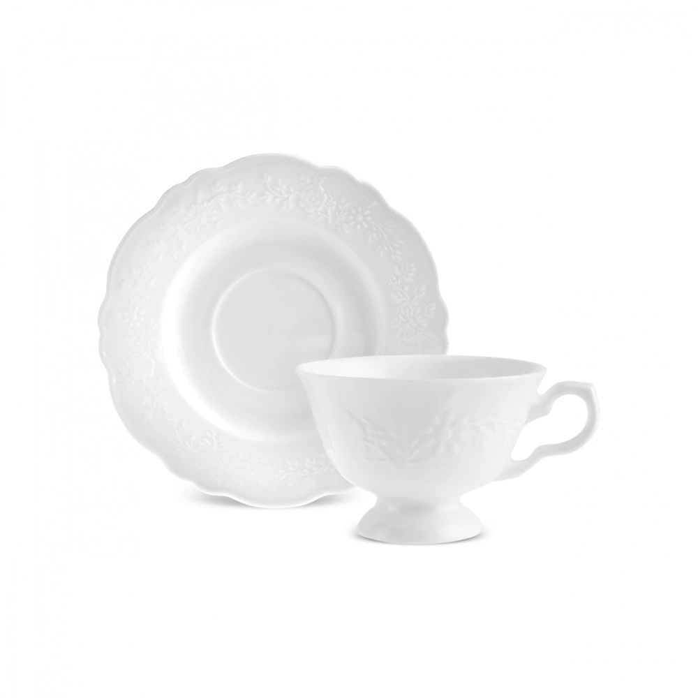 Karaca Beatrice Çay Fincanı ve Tabağı 200 ml görseli 5