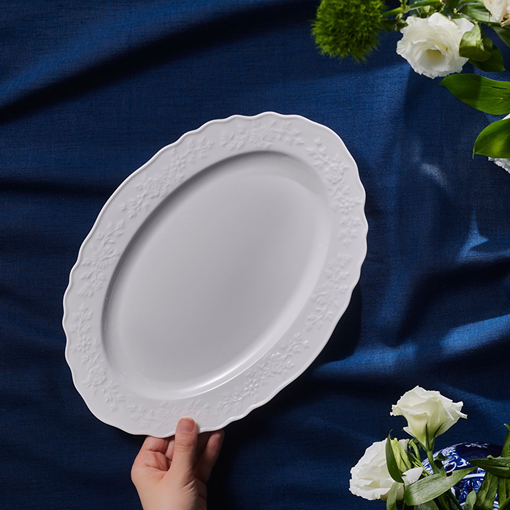 Karaca Beatrice Kayık Tabak 35 cm görseli 2