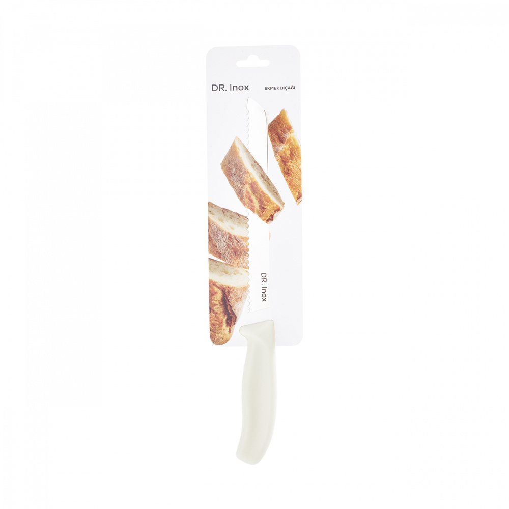 Dr. Inox Ekmek Bıçağı 32 cm Krem görseli 5