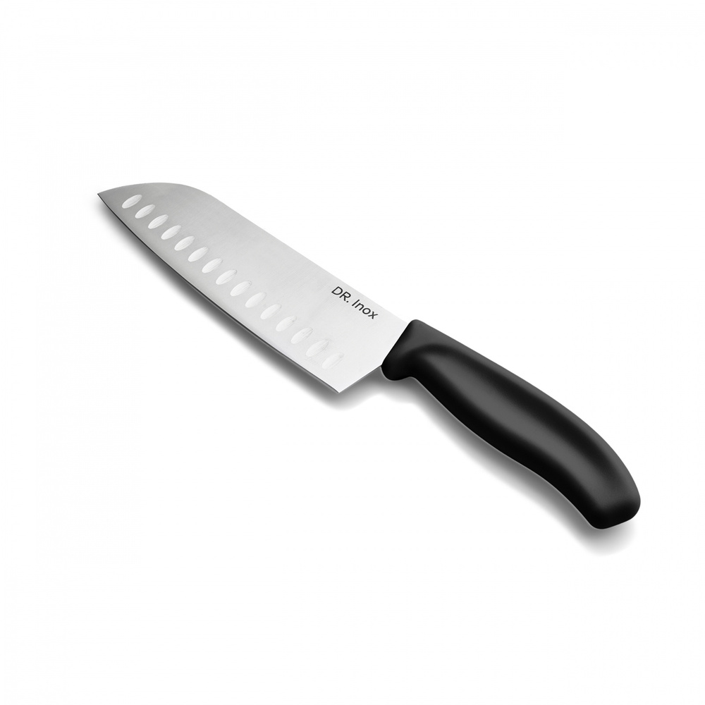 Dr. Inox Santoku Bıçağı 30 cm Siyah görseli 5