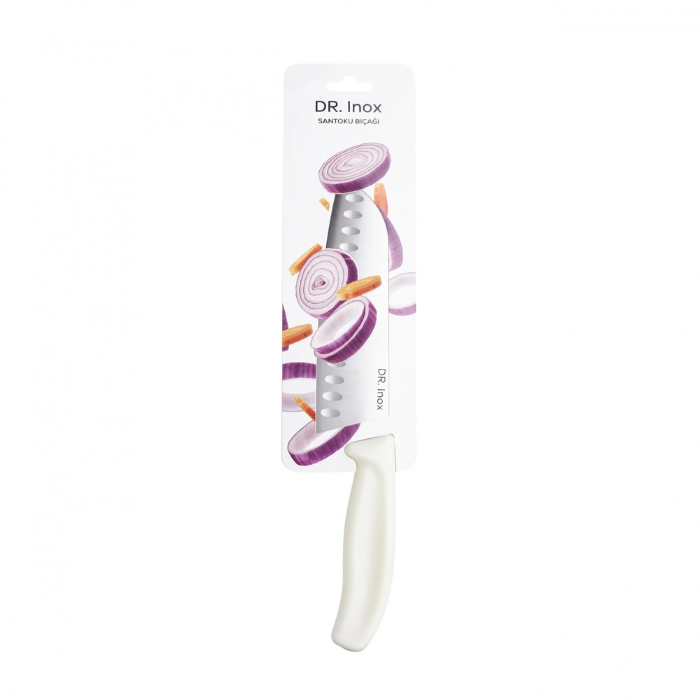 Dr. Inox Santoku Bıçağı 30 cm Krem görseli 2