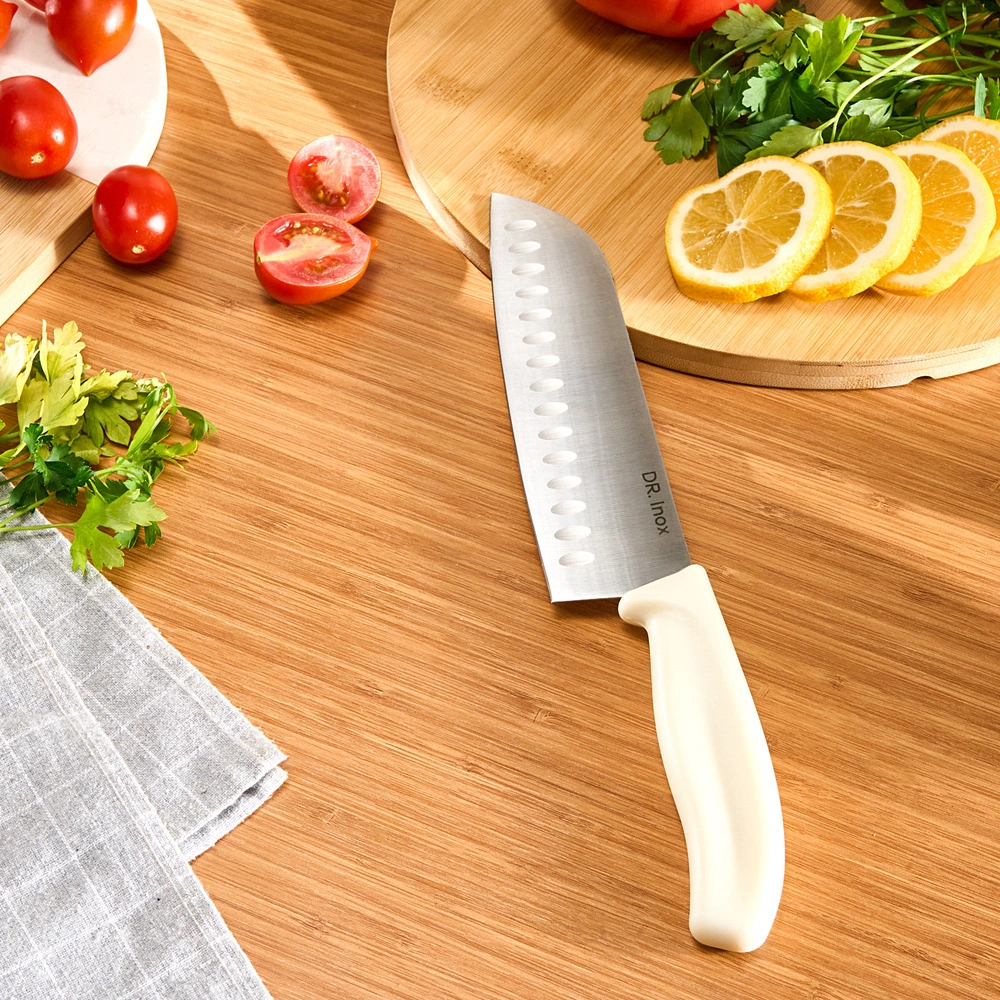 Dr. Inox Santoku Bıçağı 30 cm Krem görseli 1