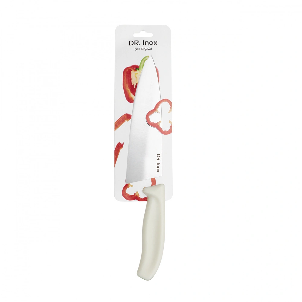 Dr.Inox Şef Bıçağı 33 cm Krem görseli 6