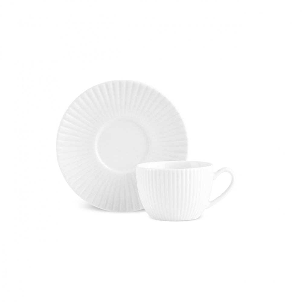 Karaca Seashell 2 Kişilik Kahve Fincan Takımı 80 ml görseli 2