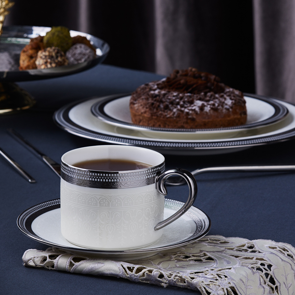 Karaca Royal Bone Kate 2 Kişilik Çay Fincan Takımı thumbnail 3