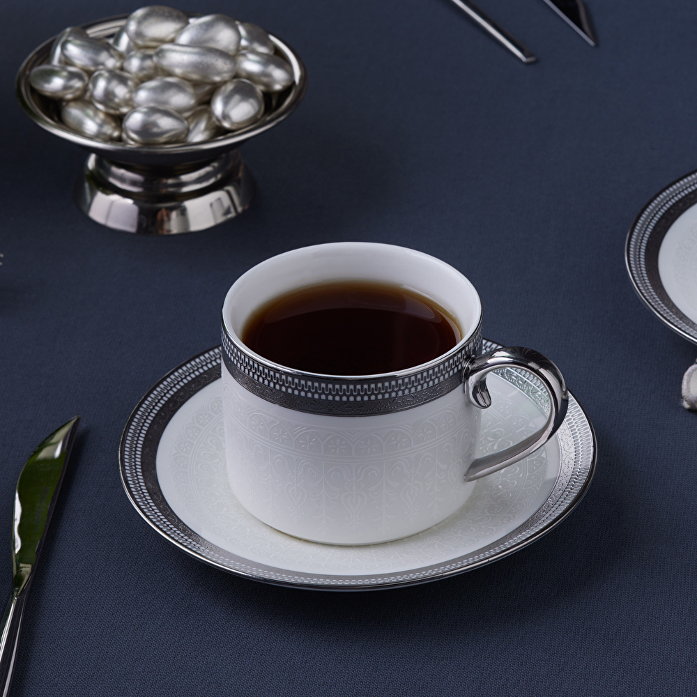 Karaca Royal Bone Kate 2 Kişilik Çay Fincan Takımı thumbnail 6