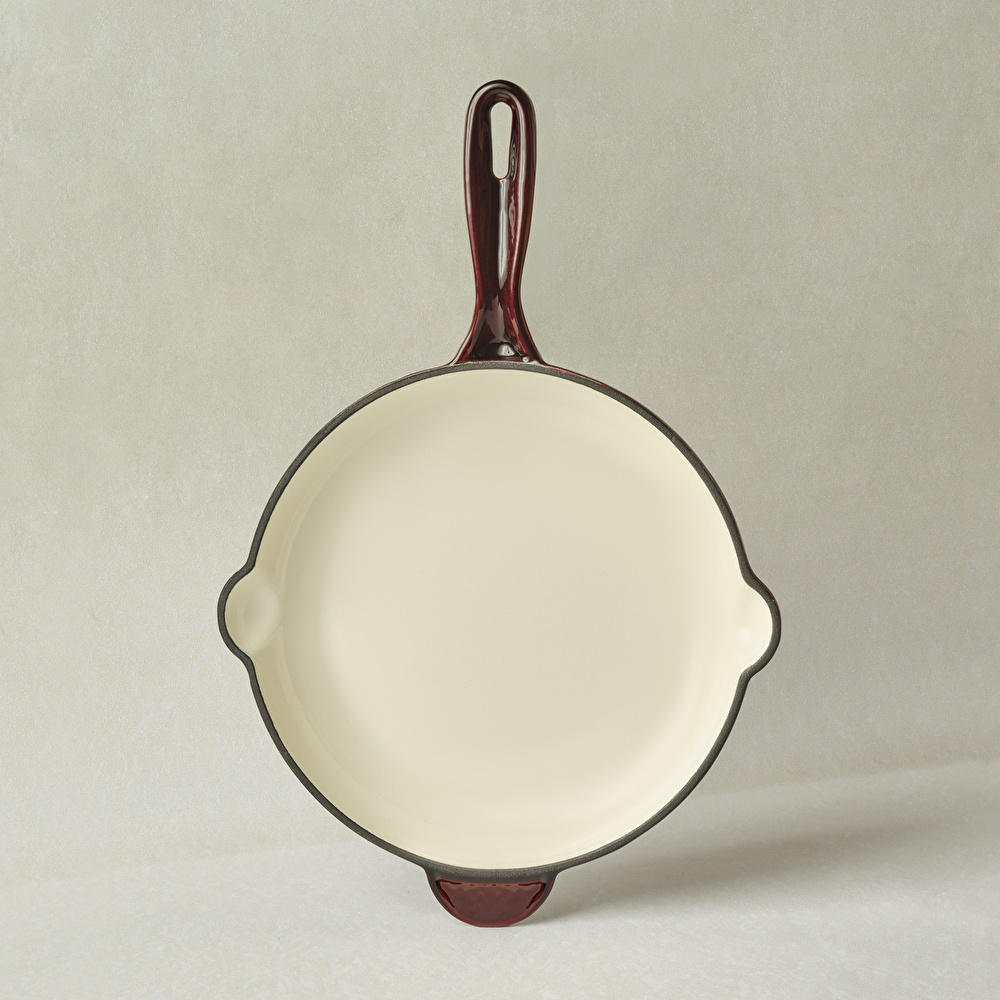 Karaca Heritage Demir Döküm Emayeli Tava Kırmızı 26 cm görseli 1
