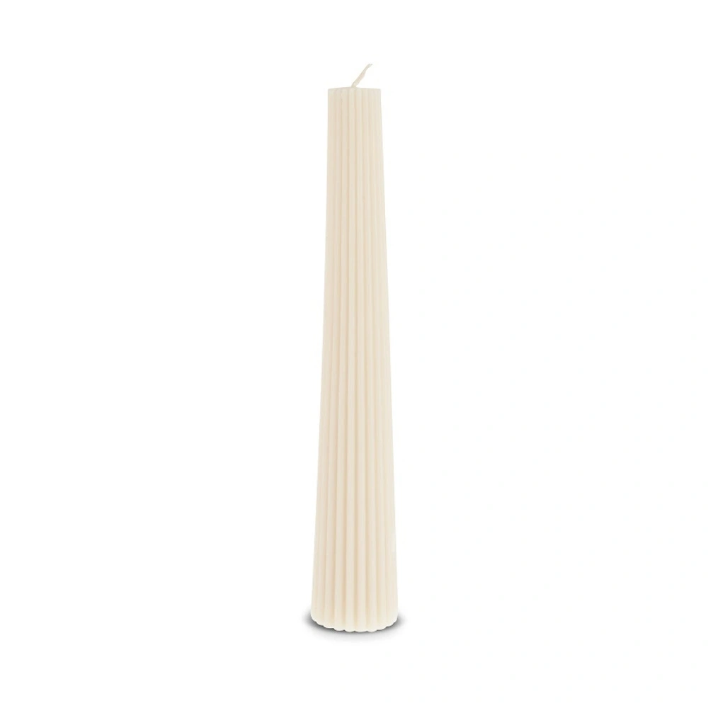 Karaca Home Striped Konik Mum Bej görseli 4