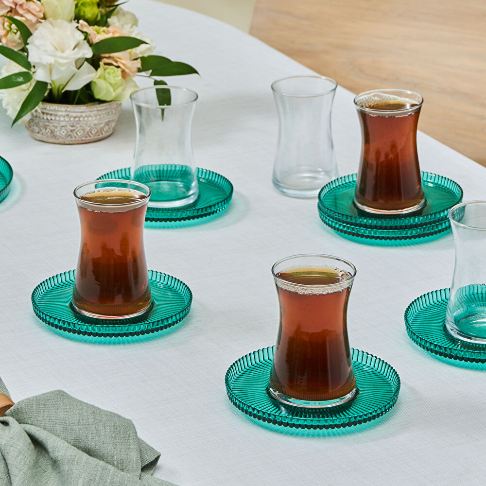 Karaca Massimo 6 Kişilik 12 Parça Çay Seti 170 ml thumbnail 3