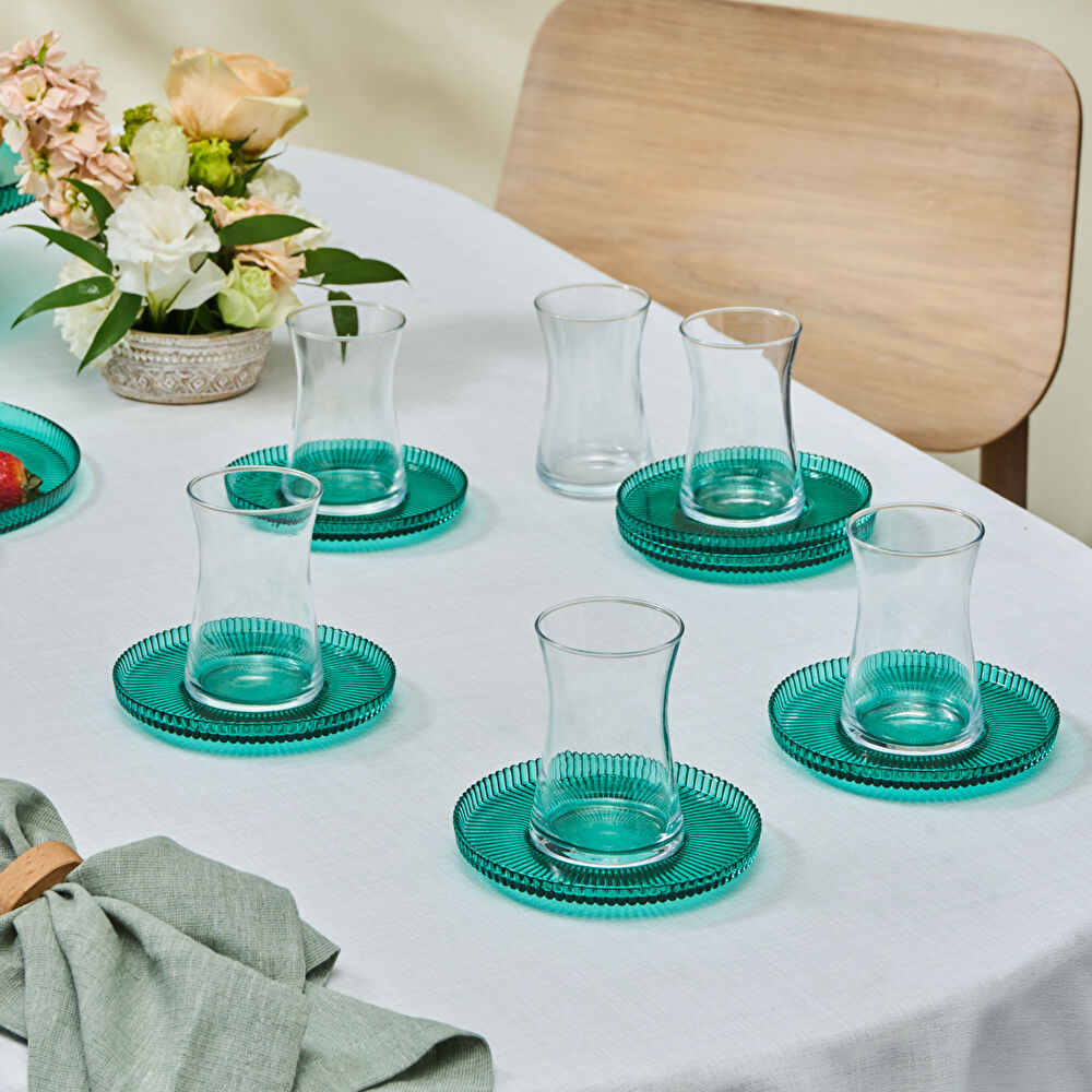 Karaca Massimo 6 Kişilik 12 Parça Çay Seti 170 ml thumbnail 4