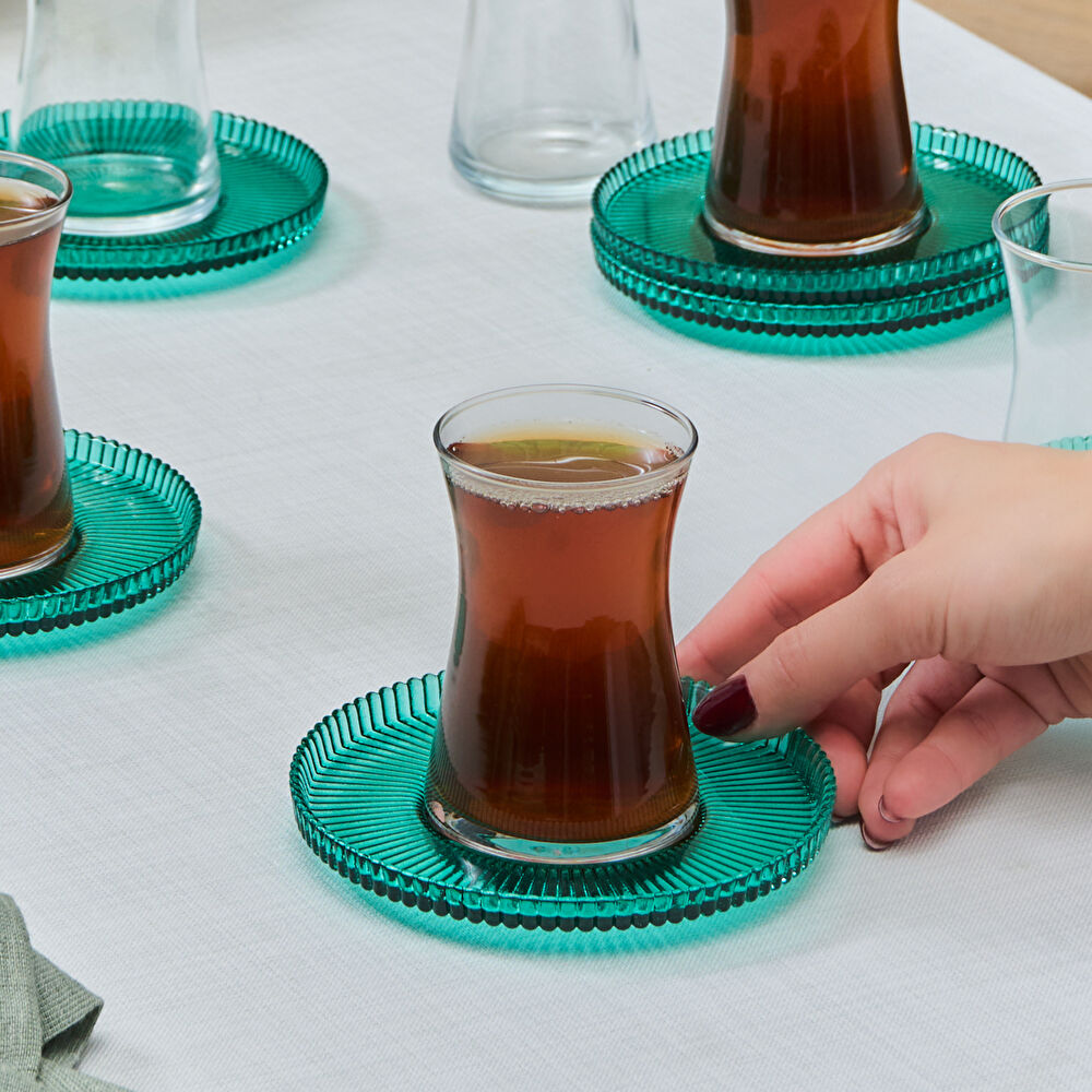 Karaca Massimo 6 Kişilik 12 Parça Çay Seti 170 ml thumbnail 6