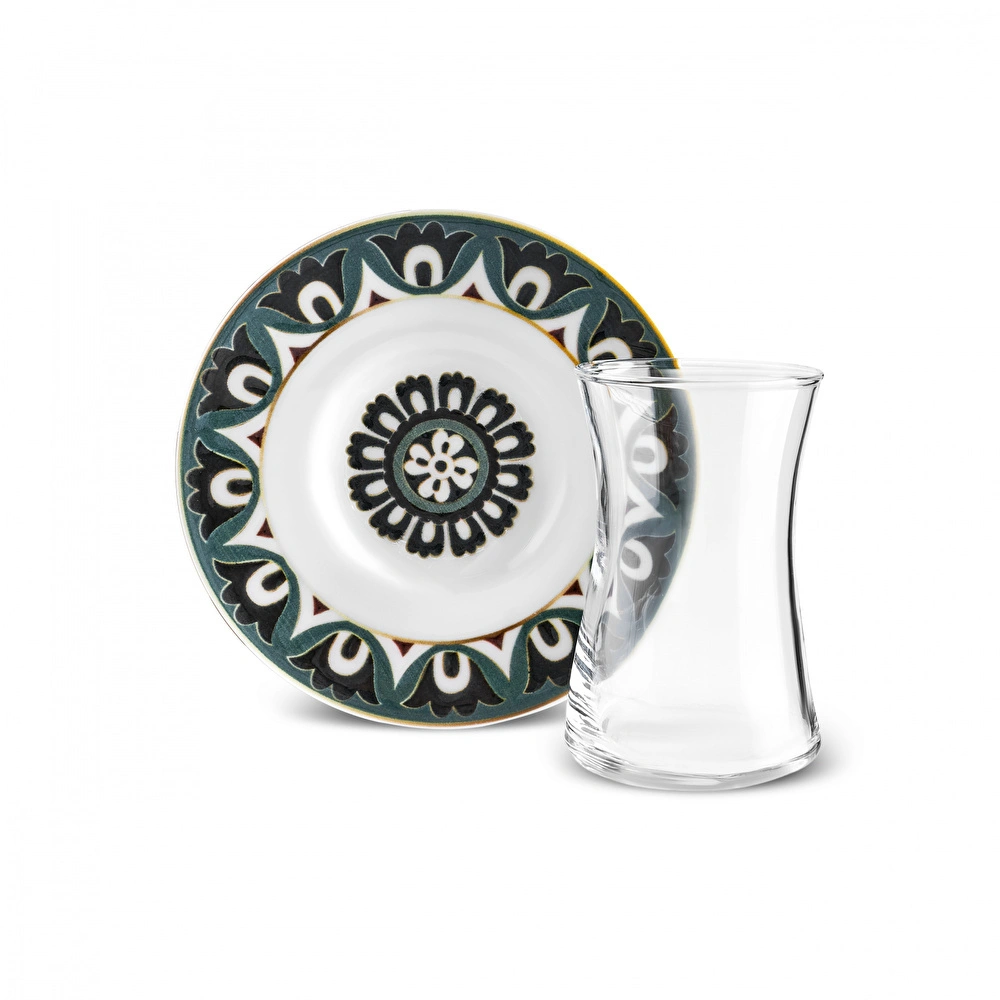 Karaca Lagada 6 Kişilik 12 Parça Çay Seti thumbnail 7