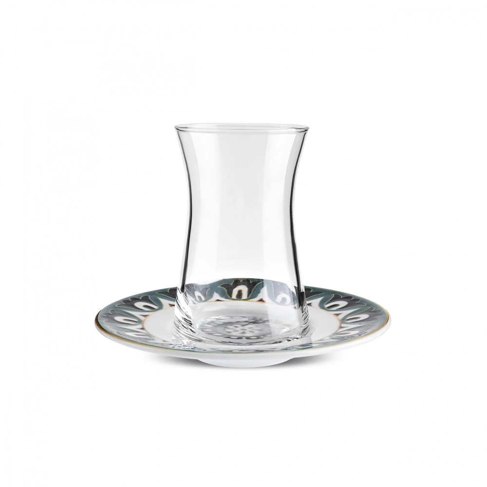 Karaca Lagada 6 Kişilik 12 Parça Çay Seti thumbnail 6