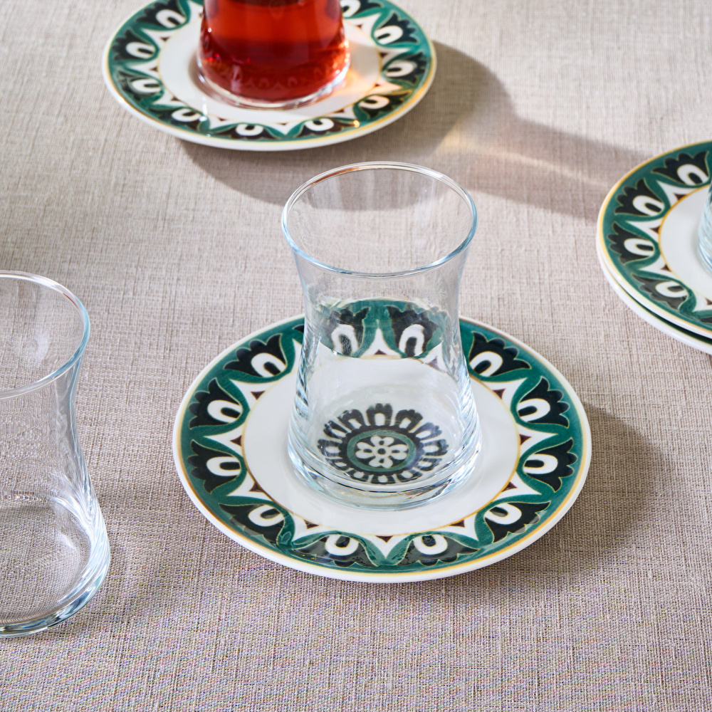 Karaca Lagada 6 Kişilik 12 Parça Çay Seti thumbnail 3