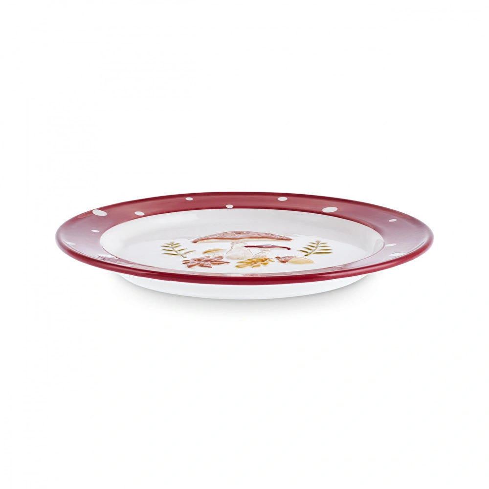 Karaca Cozy Mantar Servis Tabağı 26 cm görseli 4