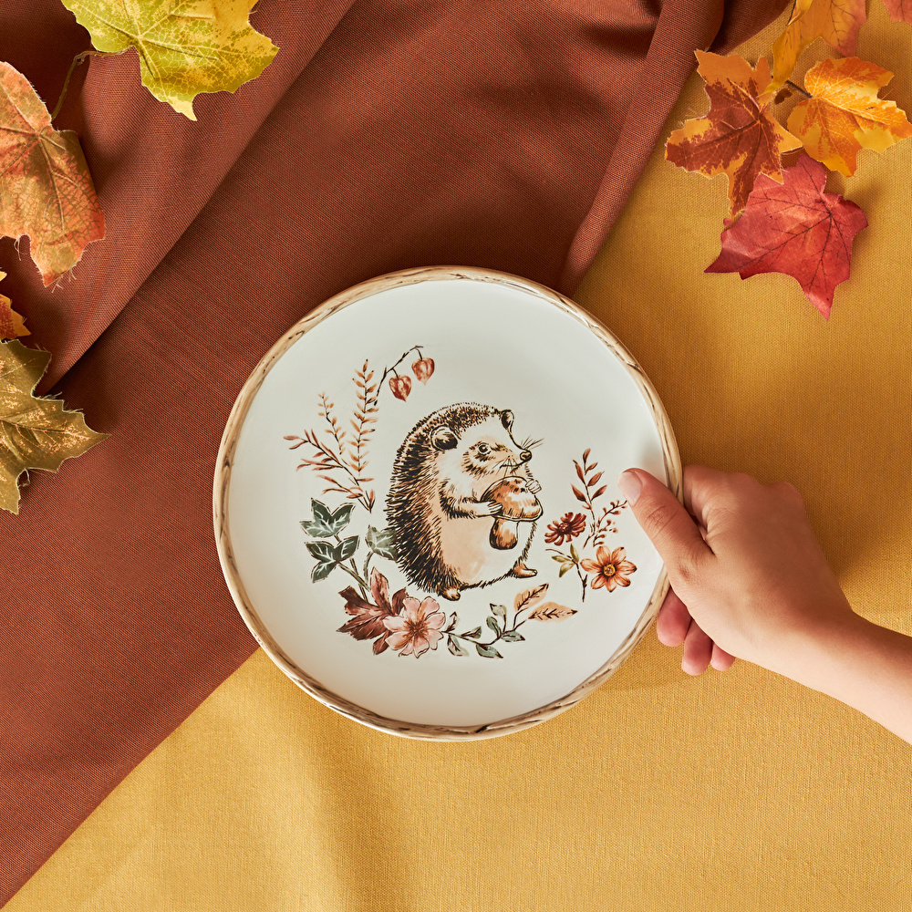 Karaca Cozy Kirpi Pasta Tabağı 21 cm görseli 2