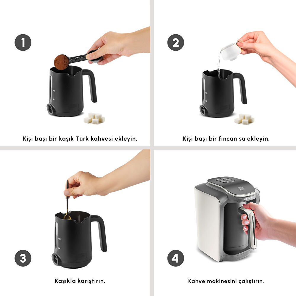 Karaca Hatır Neo Türk Kahve Makinesi Starlight thumbnail 8