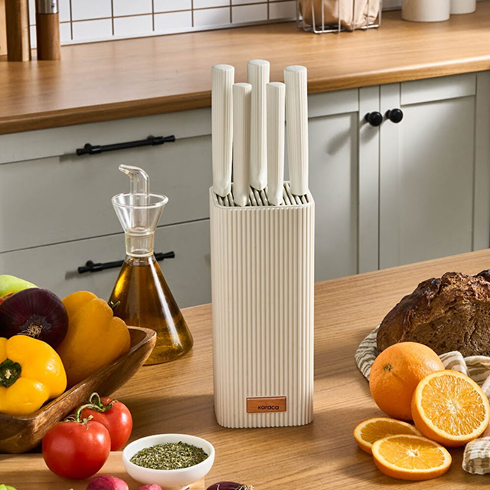 Karaca Massimo Line 6 Parça Bıçak Seti Antrasit thumbnail 6