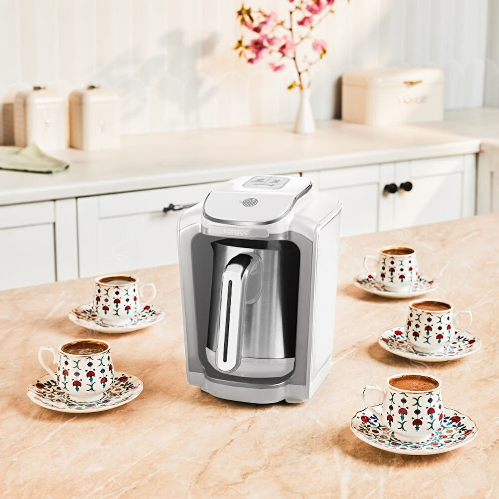 Karaca Hatır Neo Inox Çelik Cezveli Türk Kahve Makinesi thumbnail 9